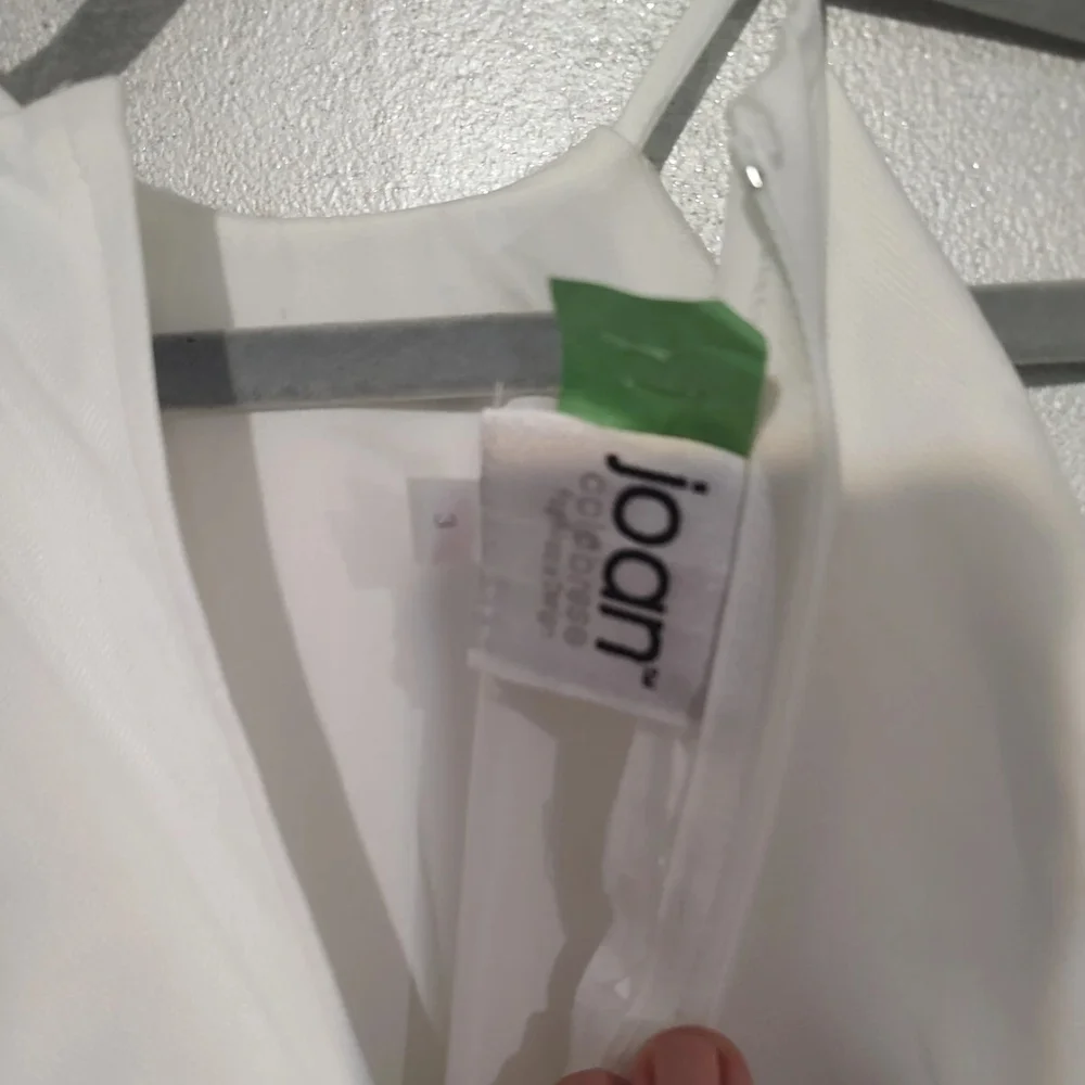 J.O.A. Cream Tiered Halter Sundress for Weddings - Picture 4 of 5